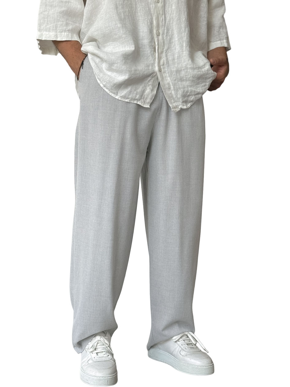 Men's Casual Loose Basic Trousers