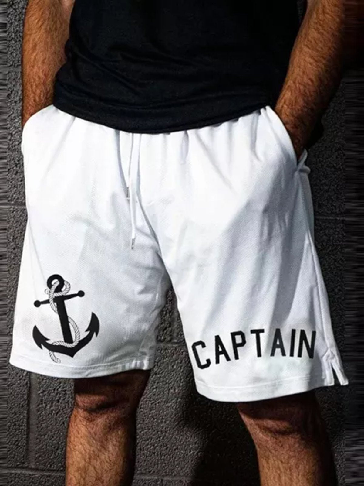Men's Printed Casual Beach Bottoms-Mokaloha