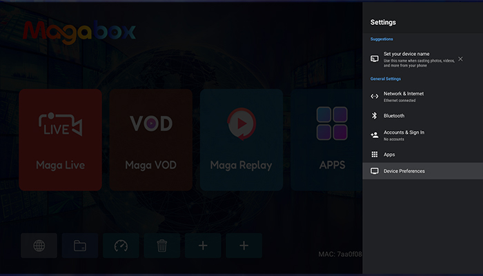 How to setup your MagaBox MG4 2 megabox setting