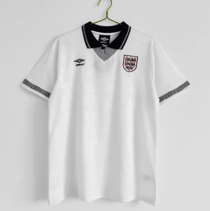 1990 England home Retro version S-XXL