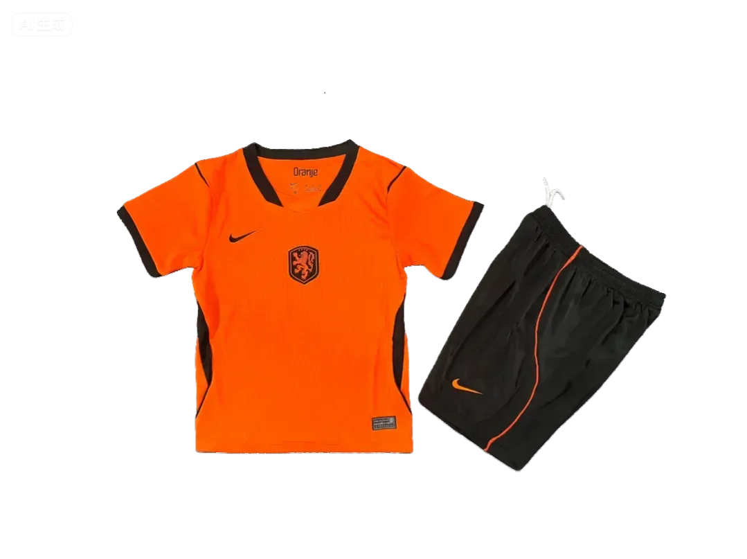 2026 Netherlands home kids version size 16-28