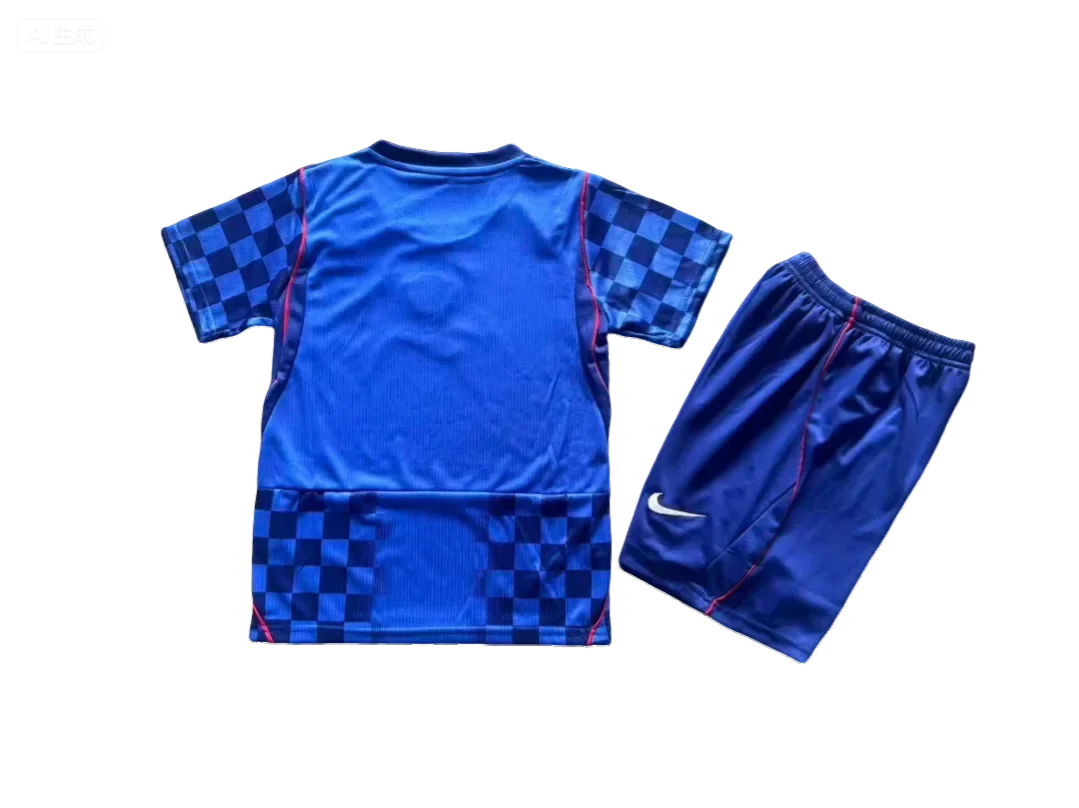 2026 Croatia away kids version Size 16-28