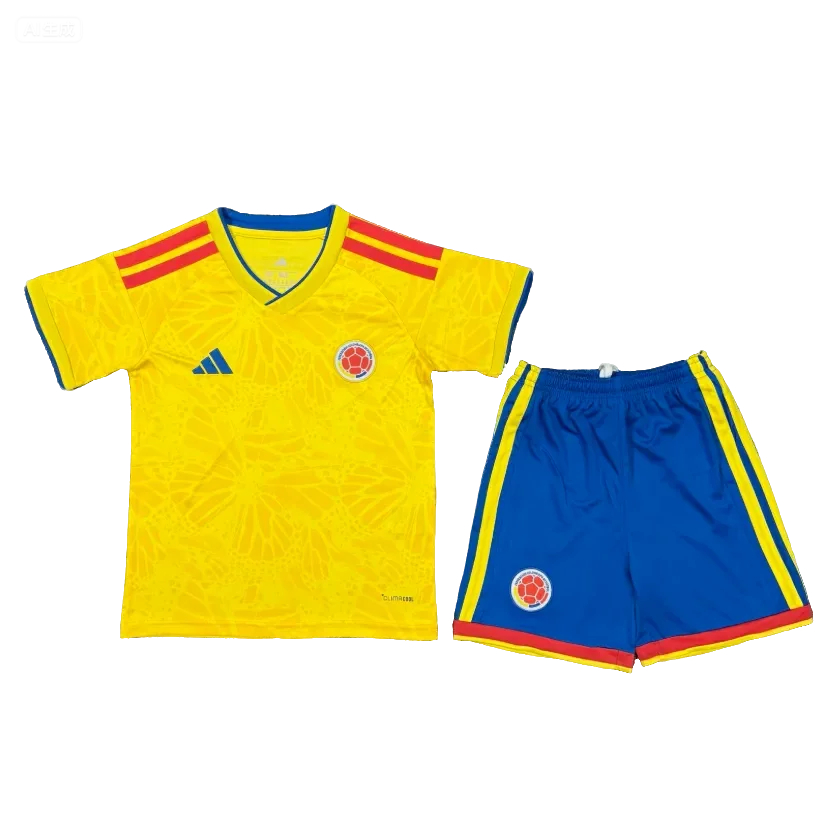 2026 Colombia home kids version Size 16-28