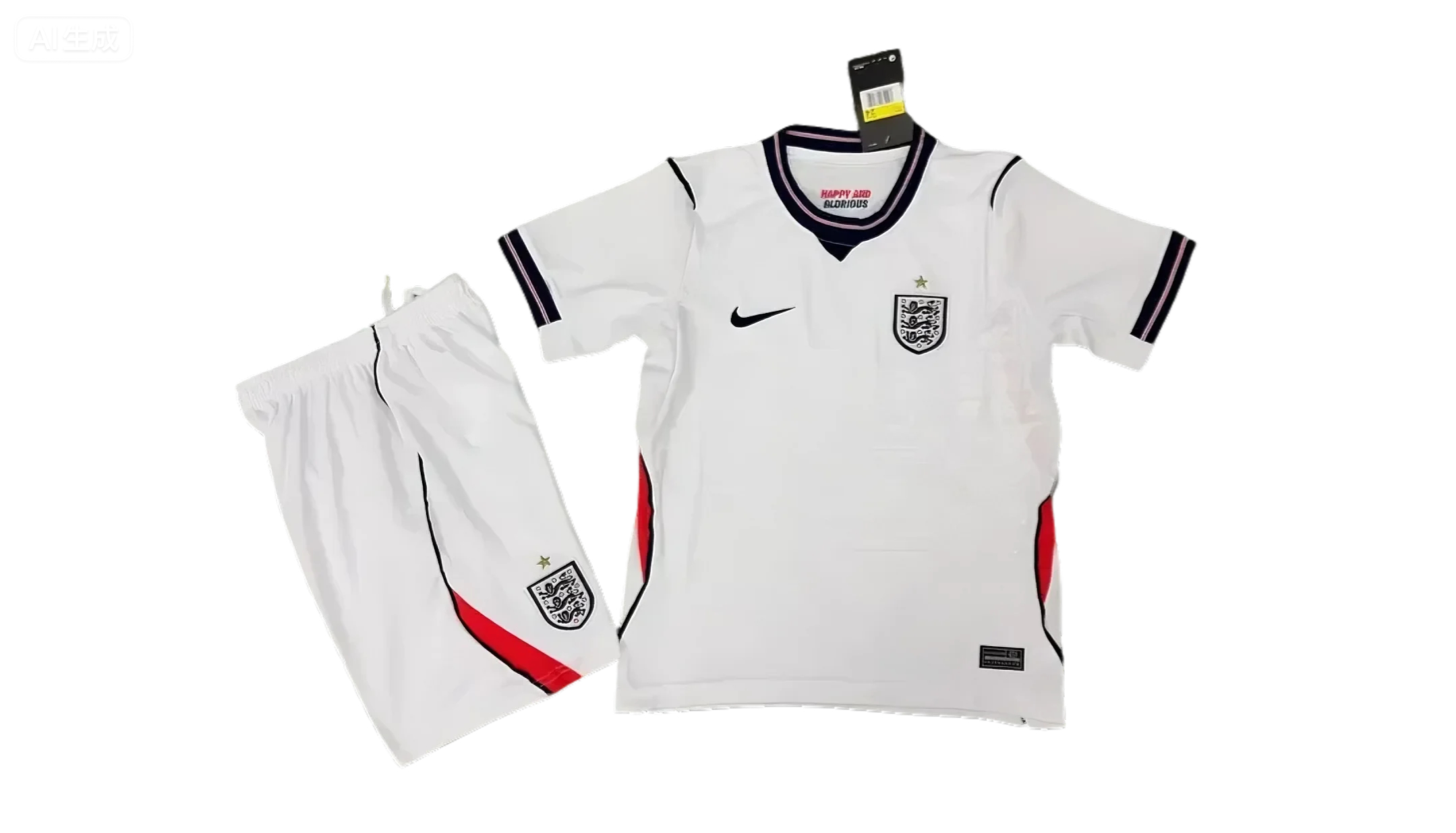 2026 England home kids version Size 16-28