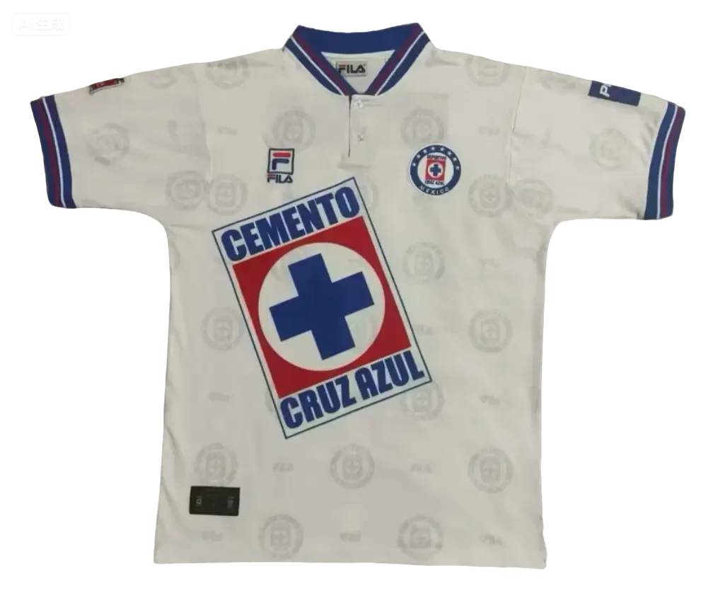 9798 Cruz Azul away retro version S~XXL