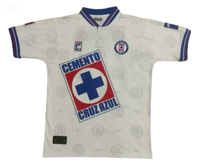 9798 Cruz Azul away retro version S~XXL