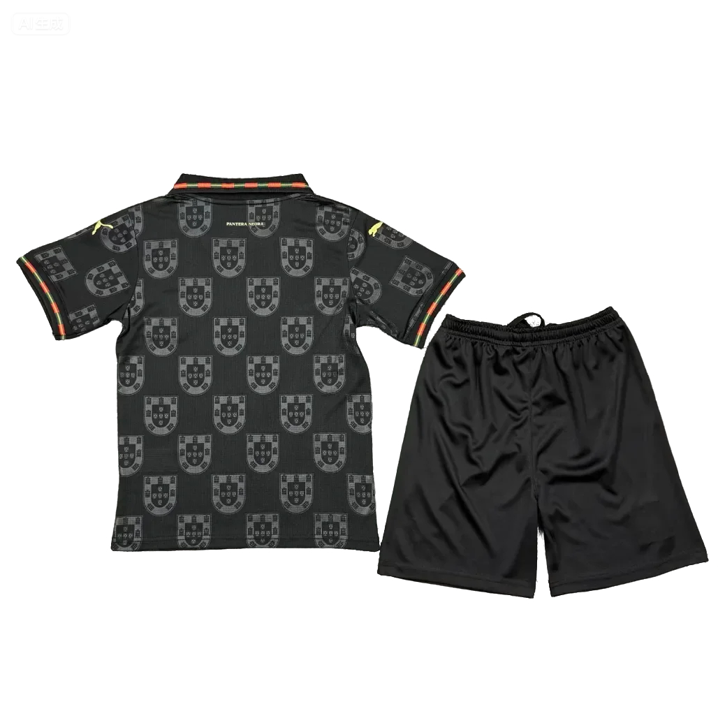 2026 Portugal black kids version Size 16-28