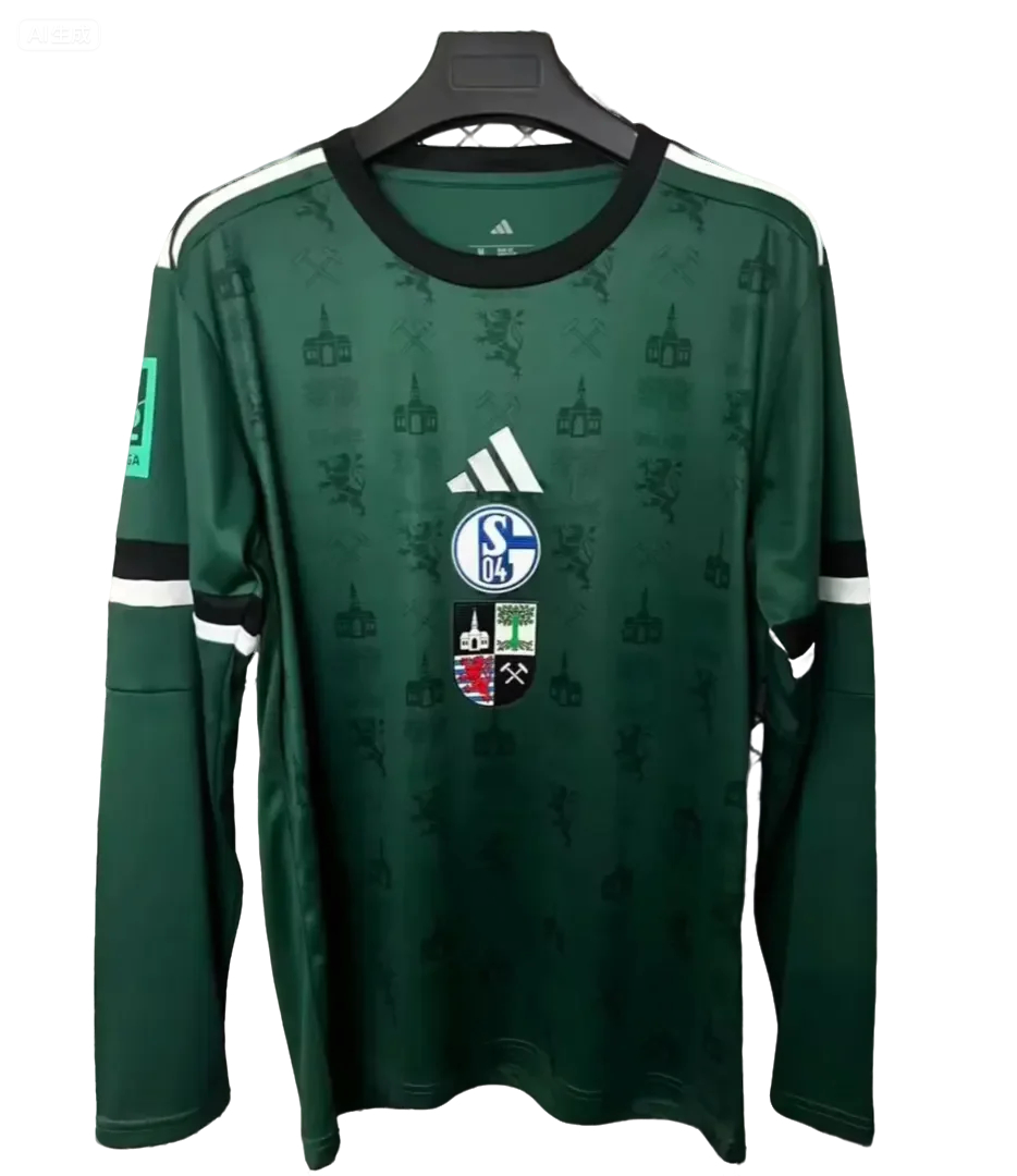 25/26 Schalke 04 125th Anniversary long sleeve fan version S-4XL