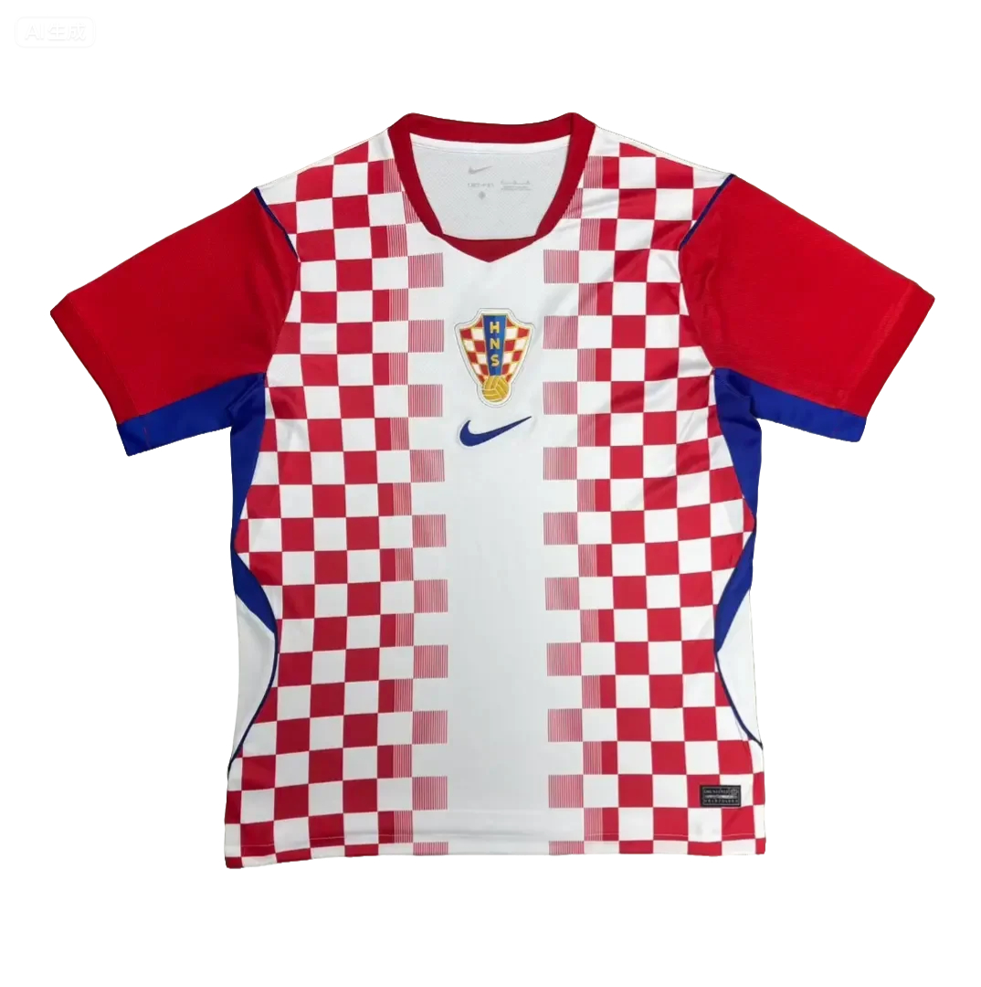 2026 Croatia home fan version S-4XL