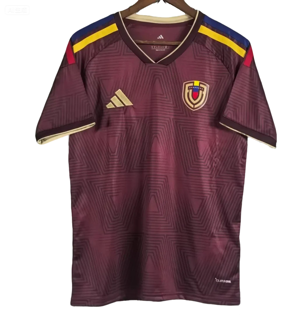 25/26 Venezuela home fan version S-4XL