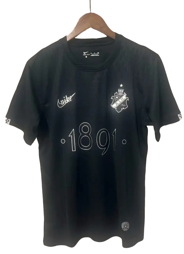 25/26 AIK Stockholm football black fan version S-4XL