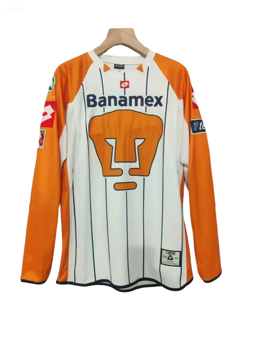 03/04 Pumas U.N.A.M. home long sleeve retro version S-XXL