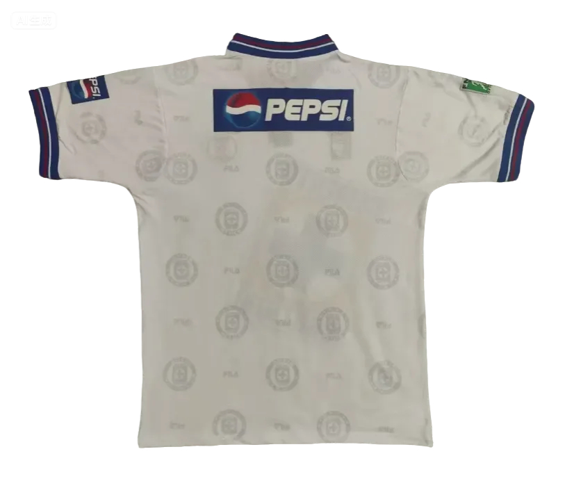 9798 Cruz Azul away retro version S~XXL