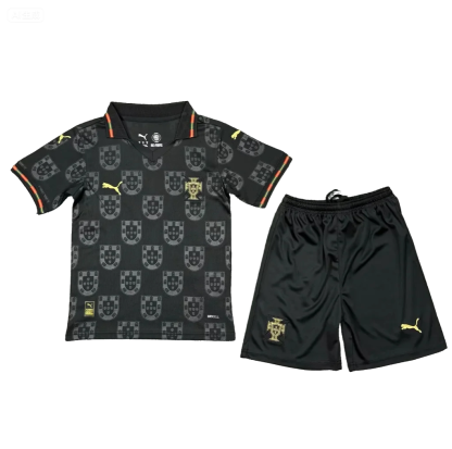 2026 Portugal black kids version Size 16-28