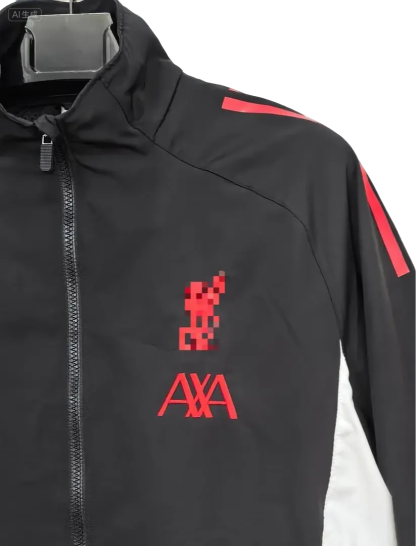 25/26 Windbreaker Liverp training black Waterproof thickened version S-XXL