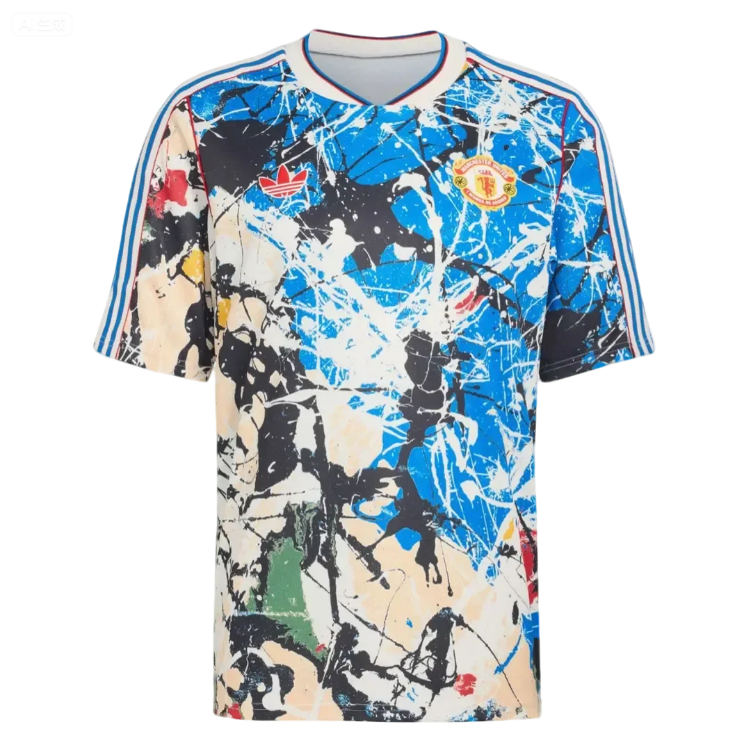 25/26 Manchester United M-U Stone Rose special fan Version S-4XL