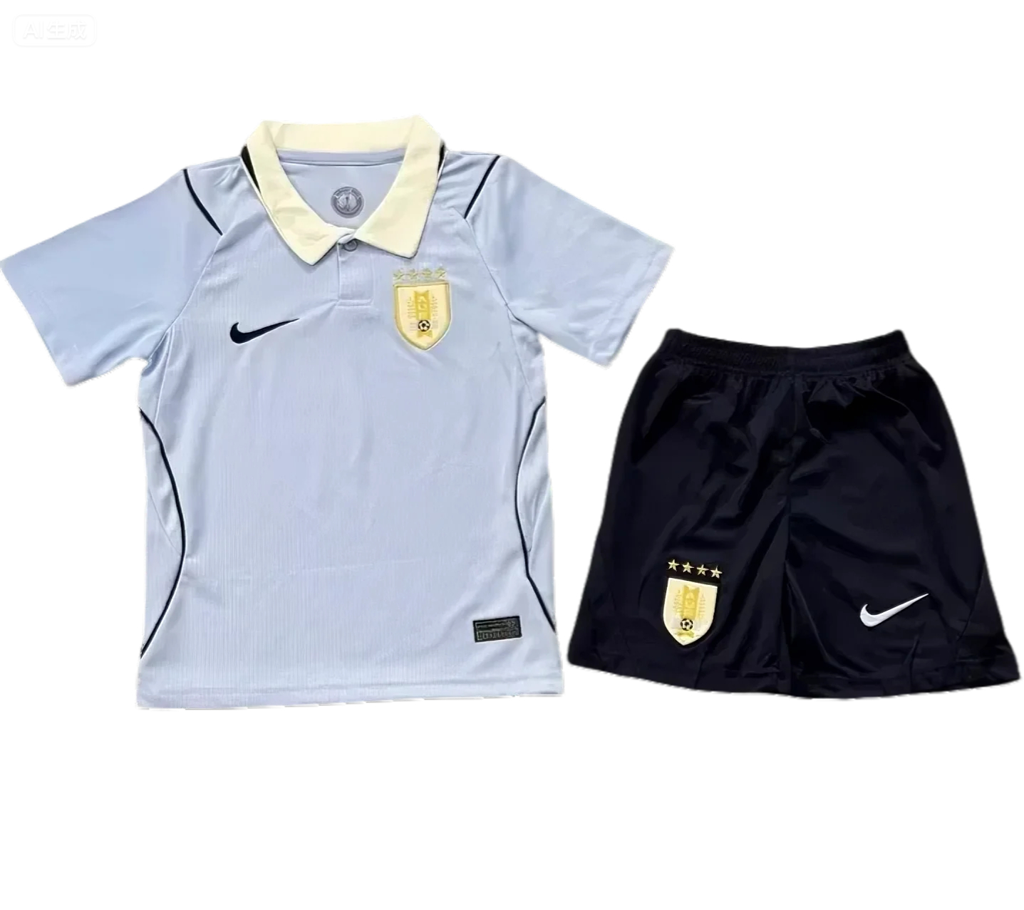 2026 Uruguay away kids version size 16-28