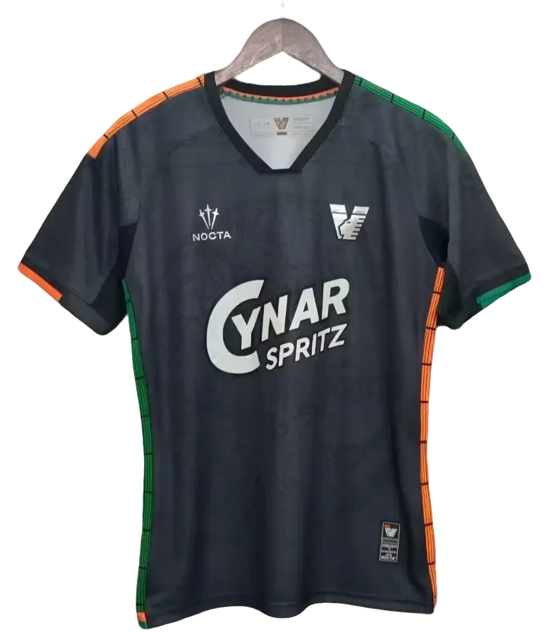 25/26 Venezia home black with CYNAR sponsor fan version S-XXL