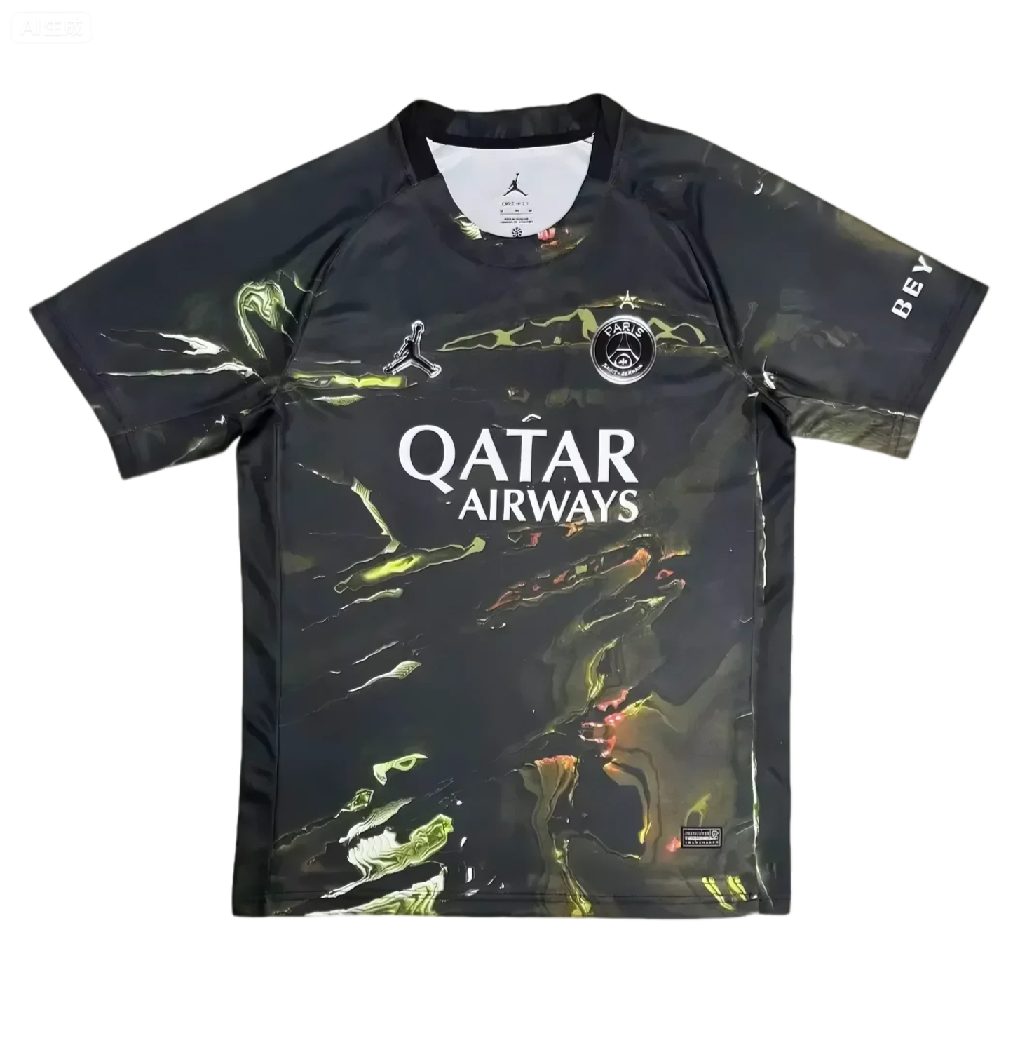 2526 PSG Paris Saint-Germain 4th with 1 star fan version S-4XL