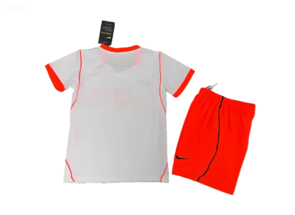 2026 Netherlands away kids version size 16-28