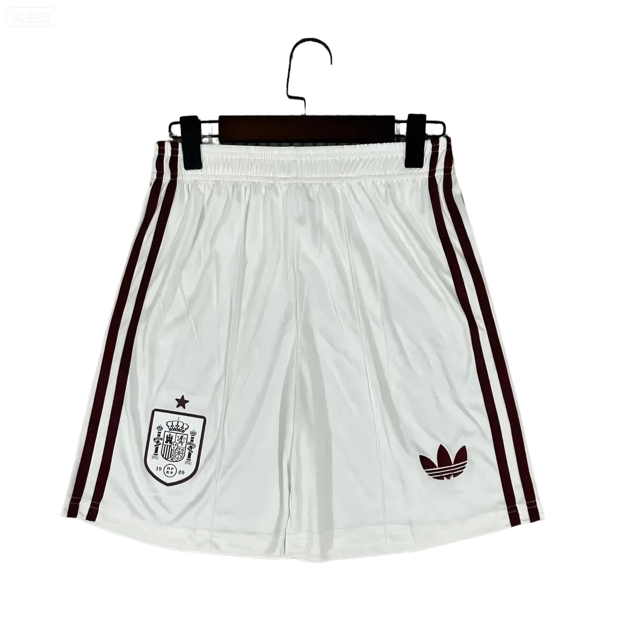 2026 Spain white fan version short S-XXL