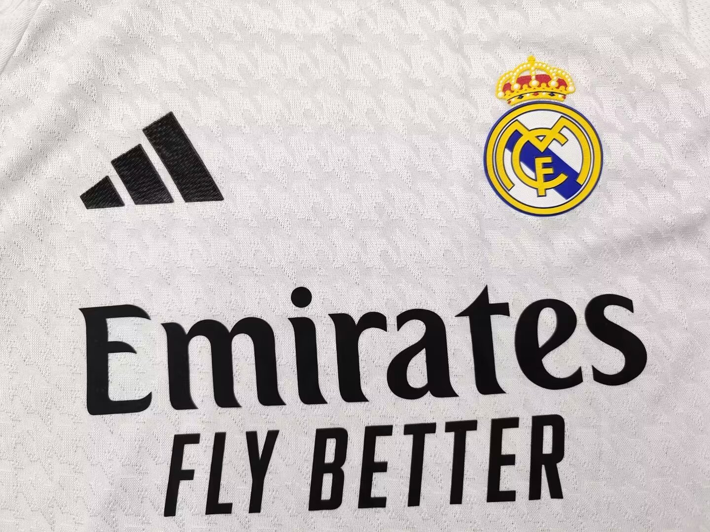 24/25 real Madrid home kids player version size 16-28