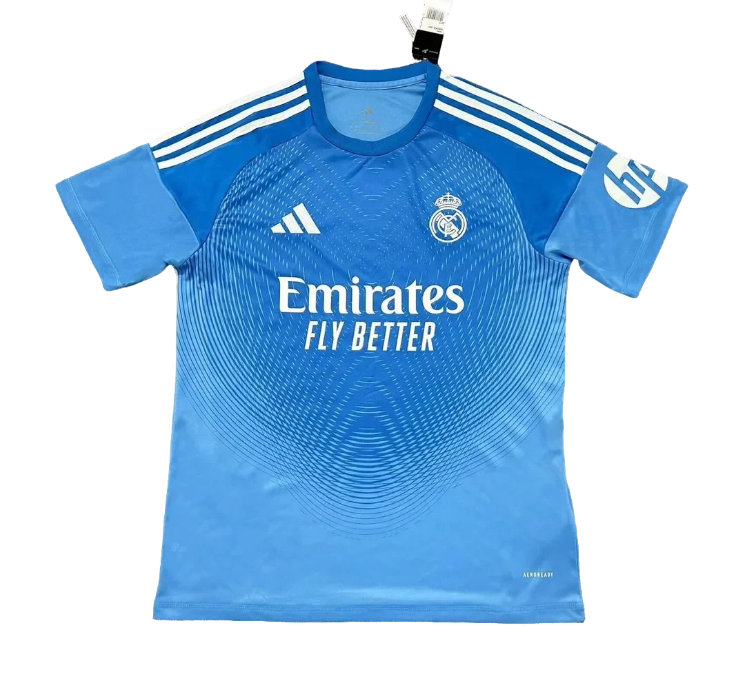 25/26 re@l Medrid goalkeeper blue fan version S-4XL