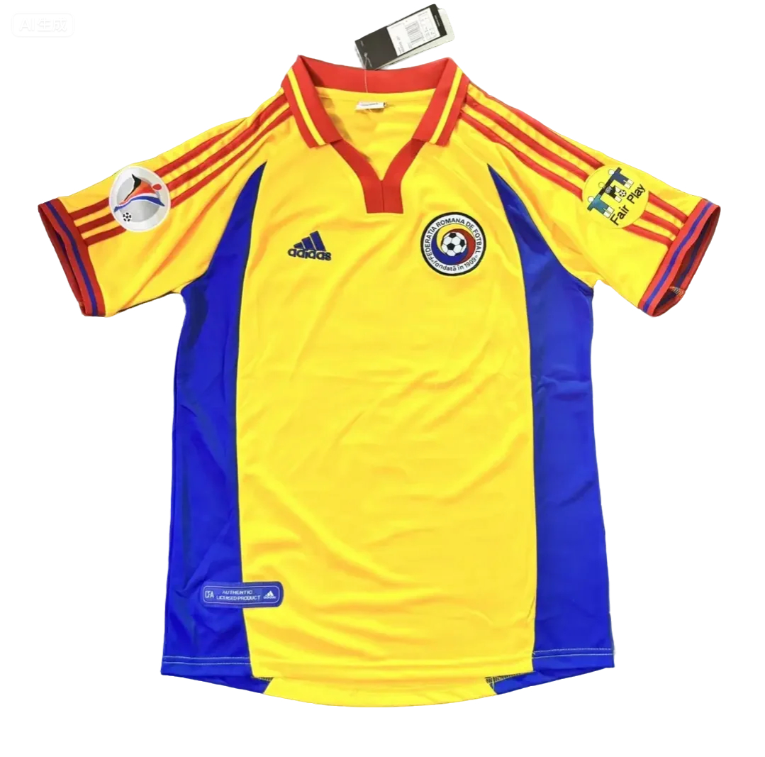 2000 Romania away retro version S-XXL
