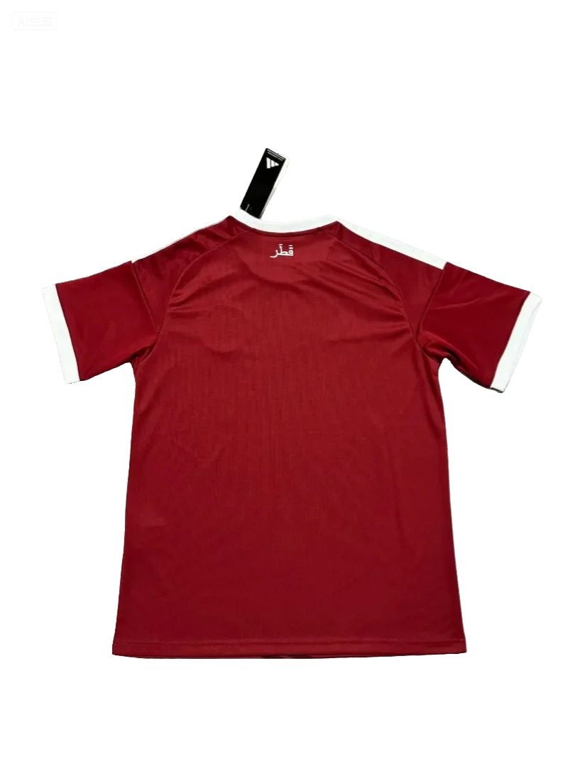 2026 Qatar home fan version S-4XL