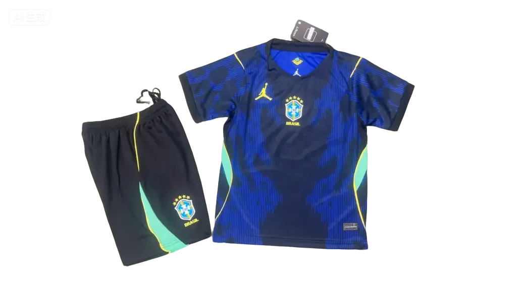 2026 Brazil away kids version size 16-28