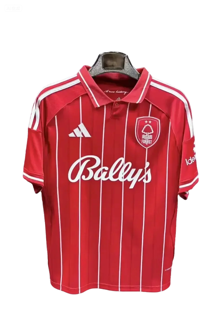 25/26 Nottingham Forest home fan version S-4XL
