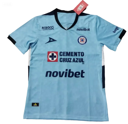 25/26 Cruz Azul goalkeeper blue fan version S~4XL