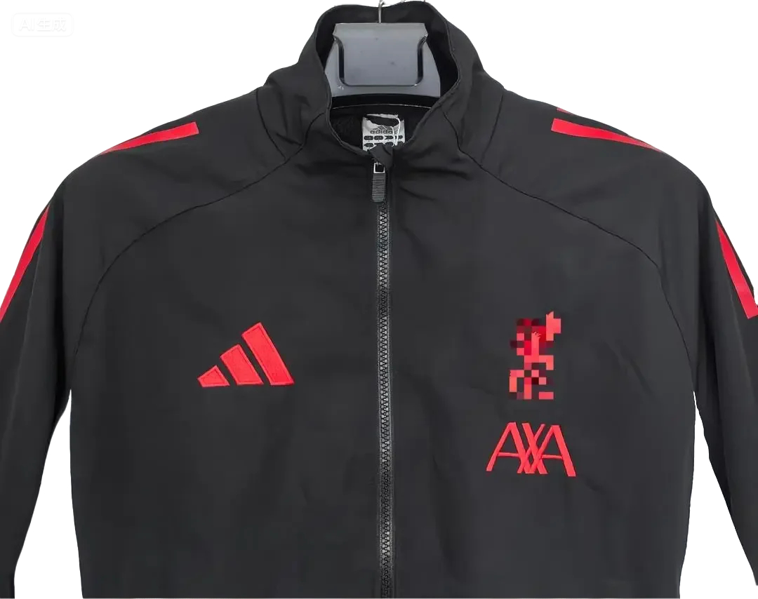 25/26 Windbreaker Liverp training black Waterproof thickened version S-XXL