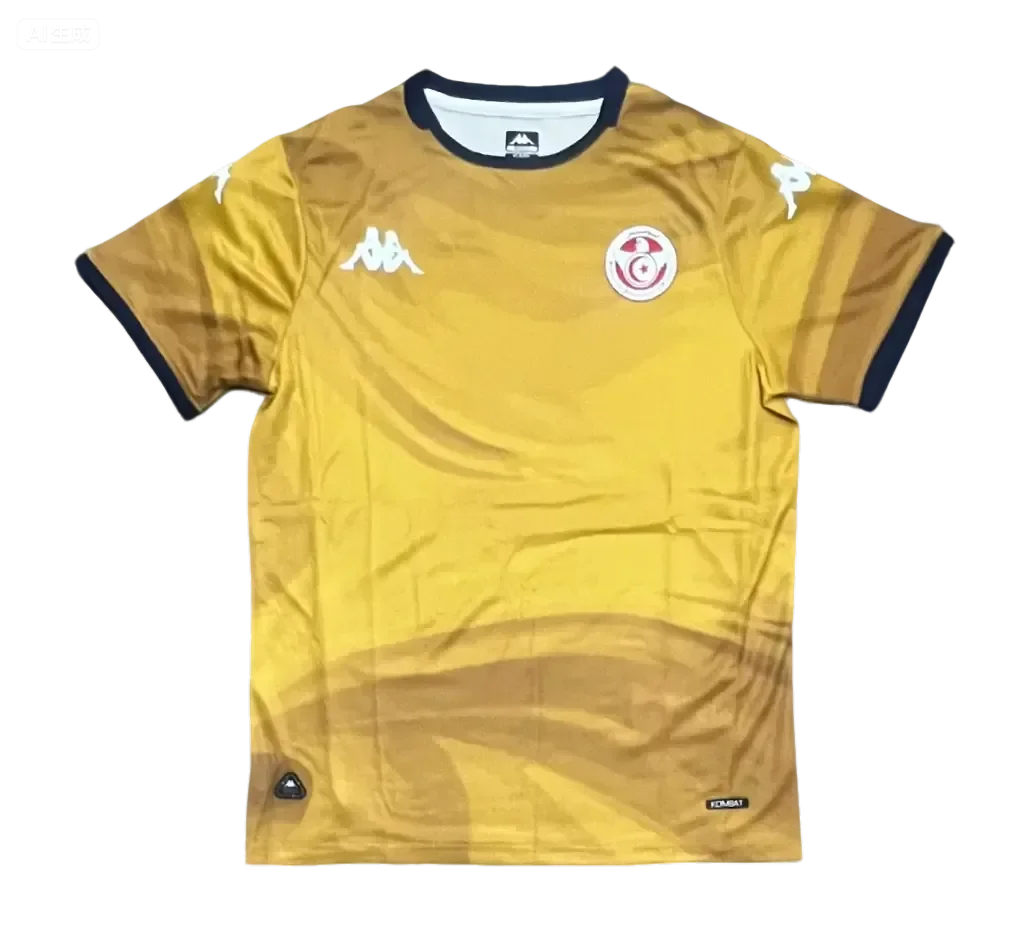 25/26 Tunisia yellow fan version S-XXL
