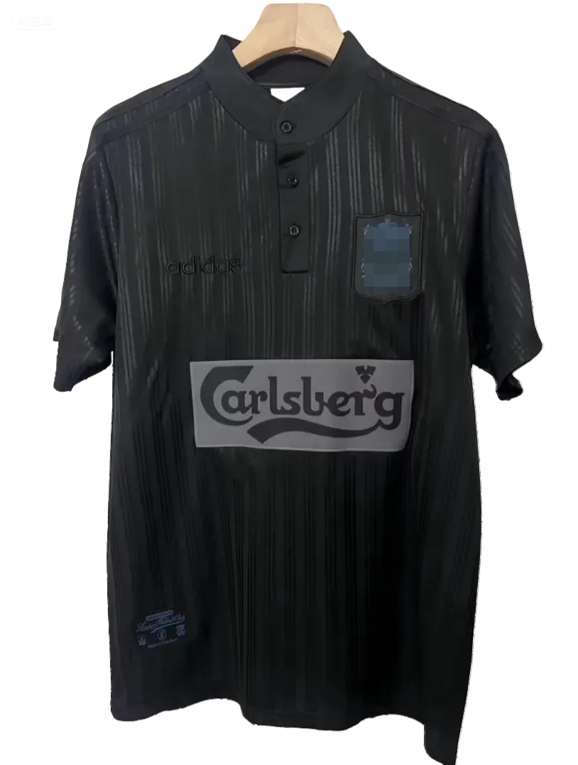 Retro 95/96 Livep Soccer Jersey black size S-4XL