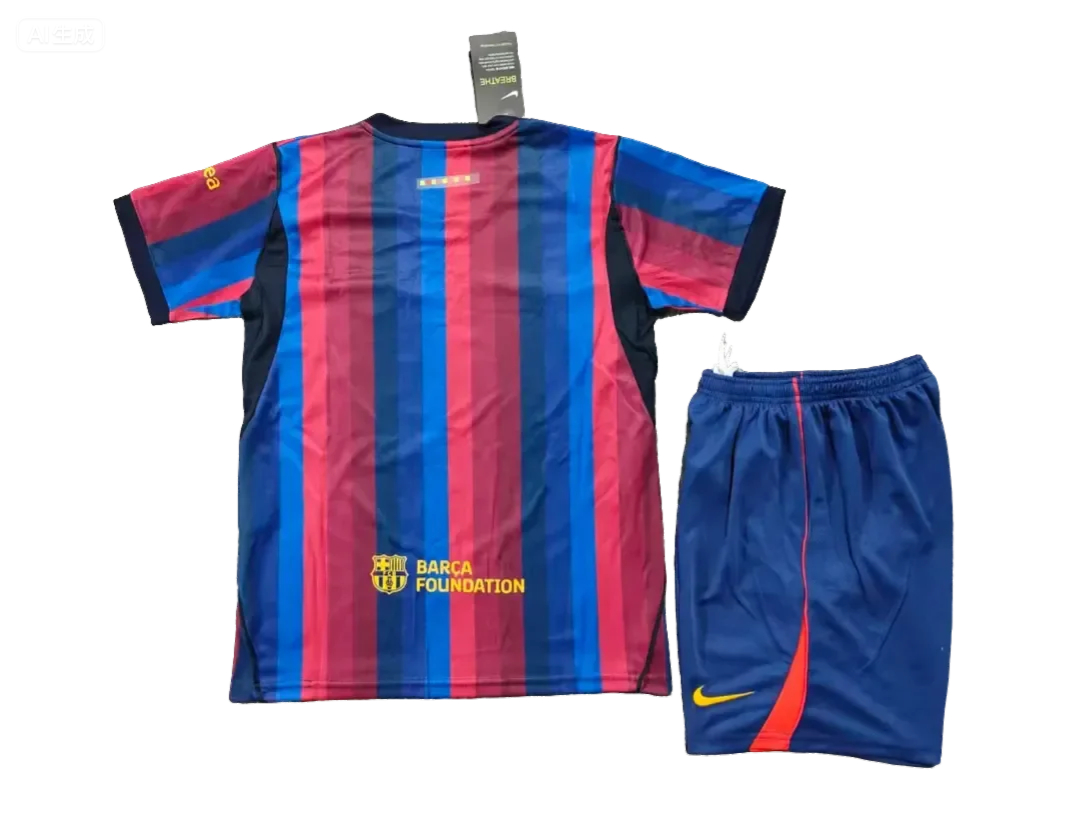 26/27 Barcelona home kids version size 16-28