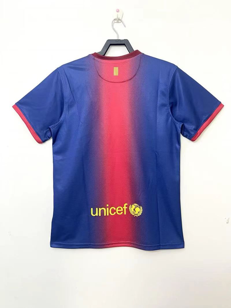 Retro Barcelona 12/13 home S-XXL