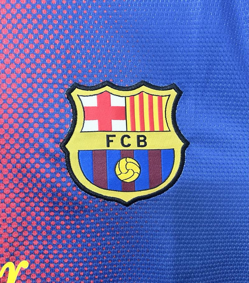 Retro Barcelona 12/13 home S-XXL