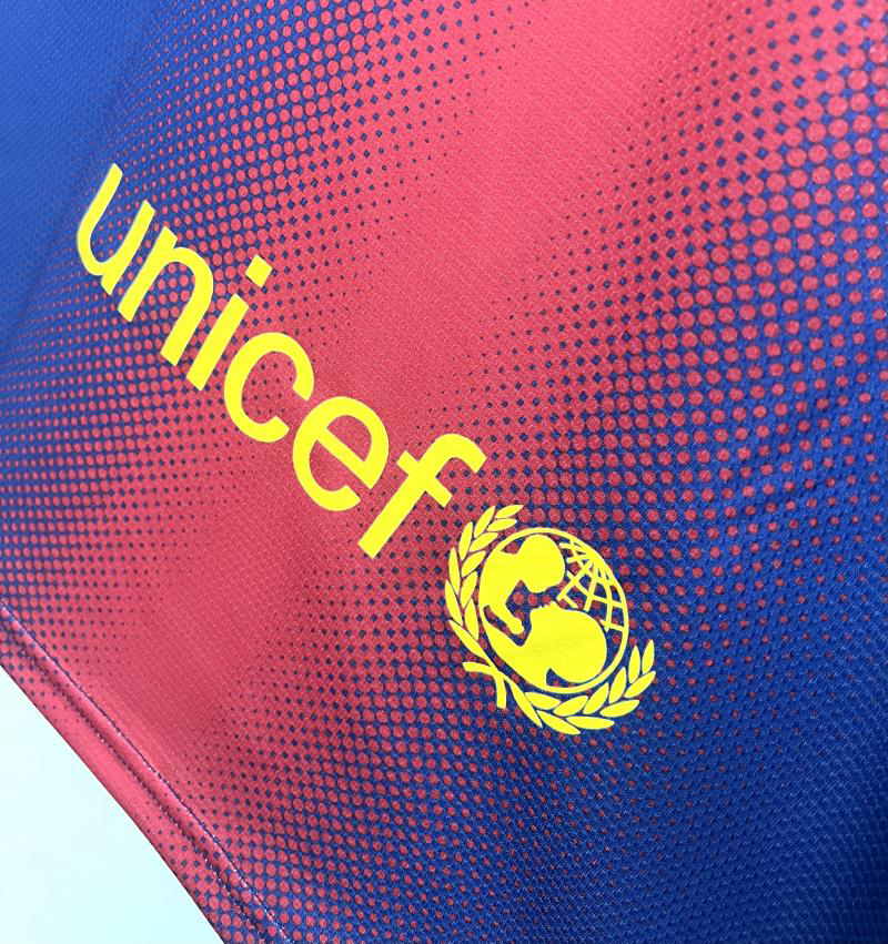 Retro Barcelona 12/13 home S-XXL