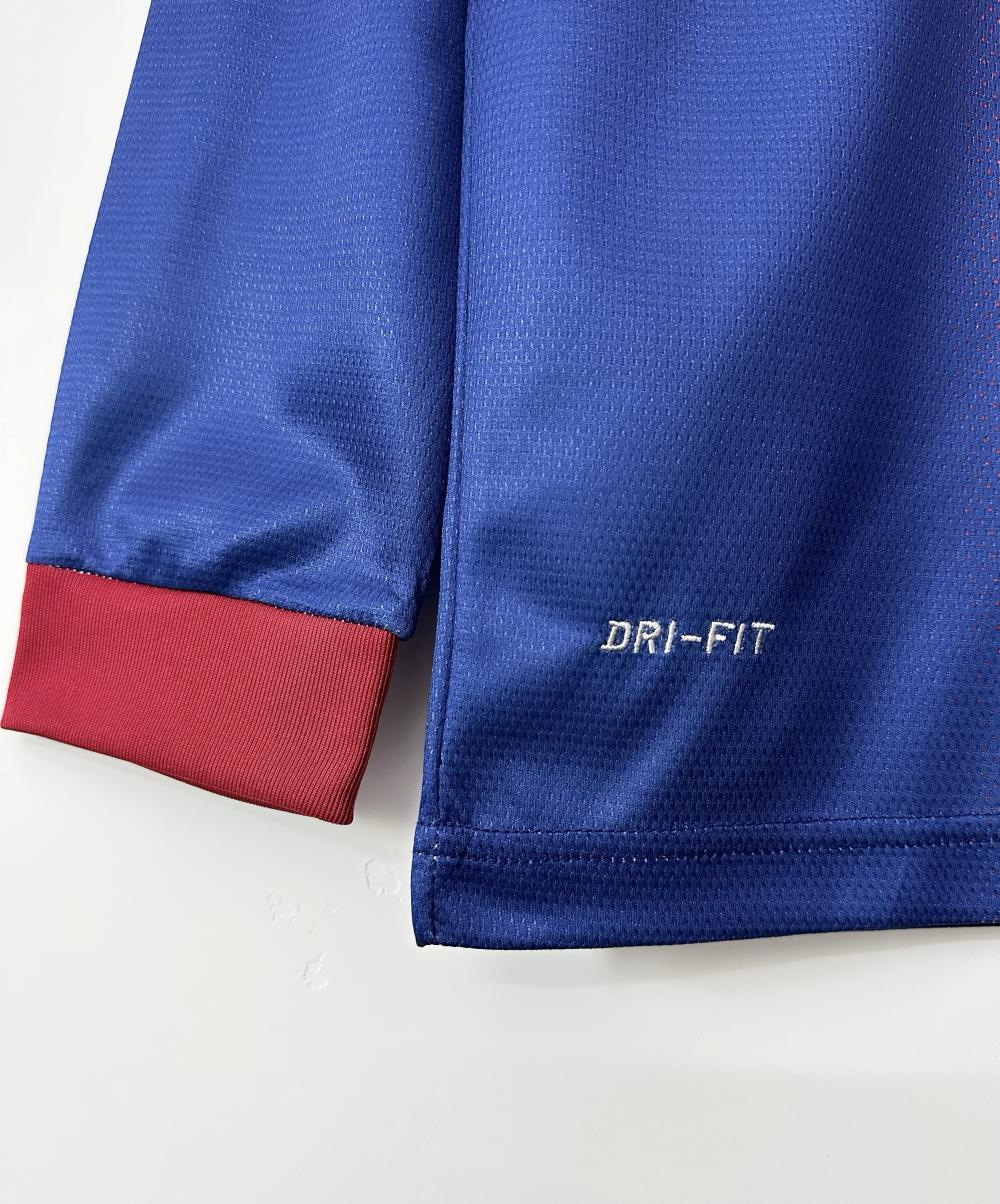 Retro long sleeve Barcelona 12/13 home S-XXL