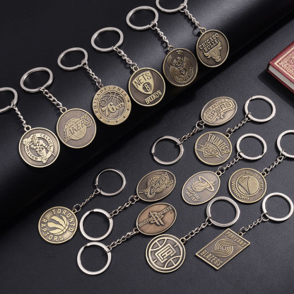 NBA Club keychain Metal