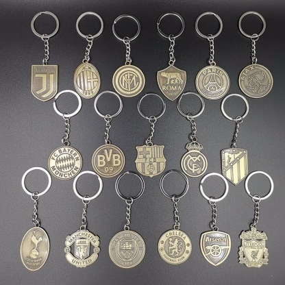 Soccer Club keychain Metal