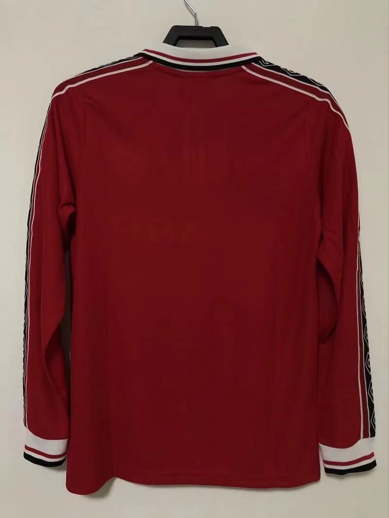98-99 Retro Manchester United long sleeve S-XXL