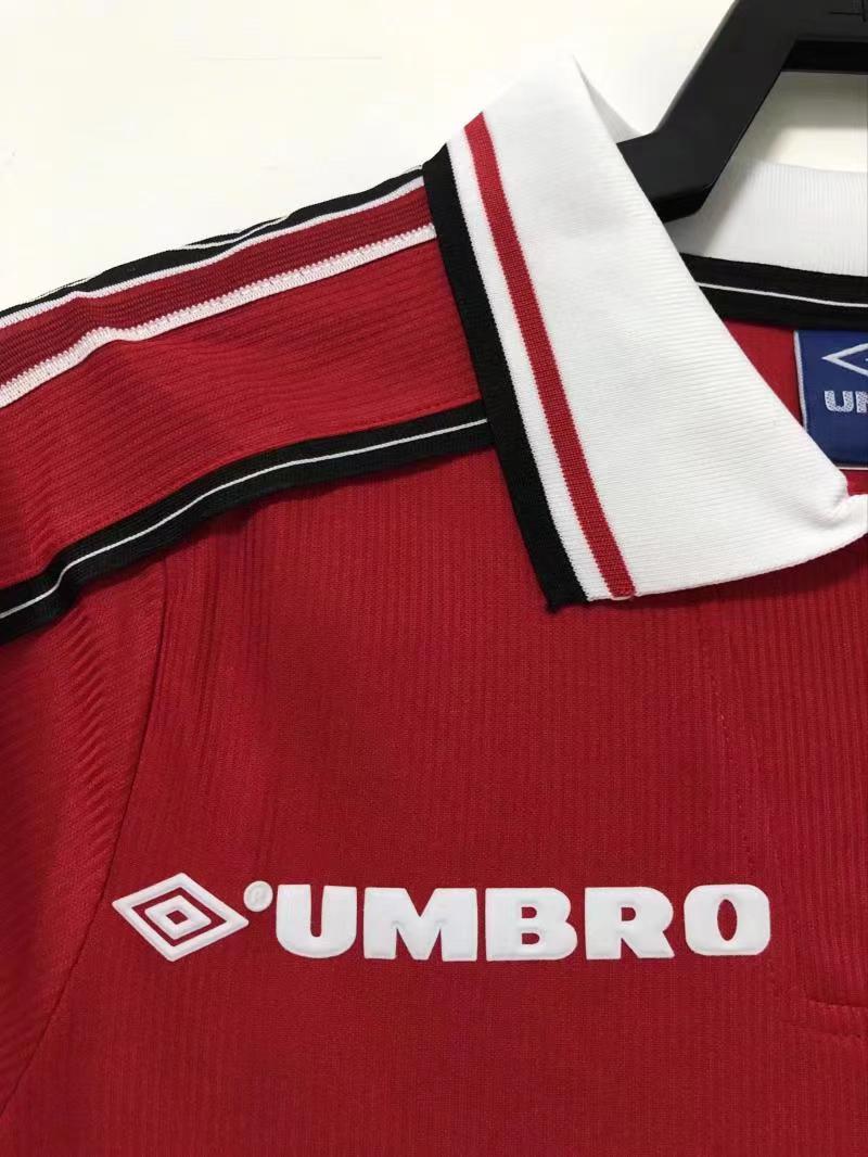 98-99 Retro Manchester United long sleeve S-XXL