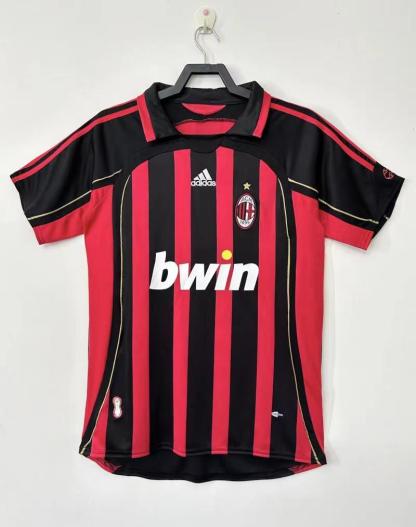 06/07 retro AC MILAN home S-XXL