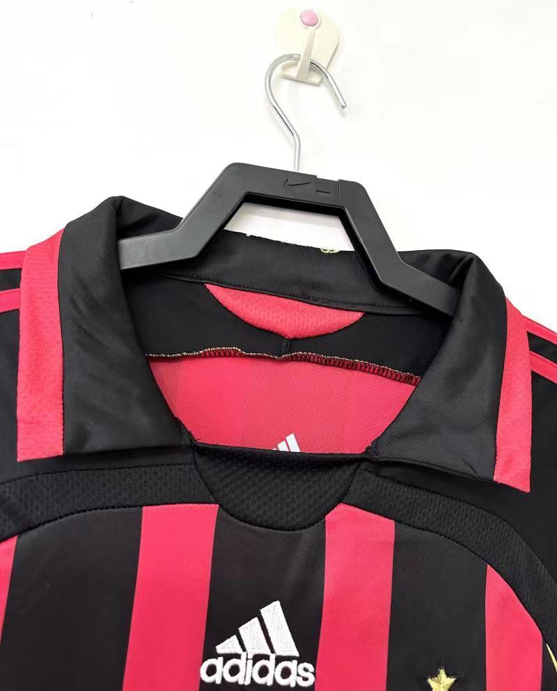 06/07 retro AC MILAN home S-XXL