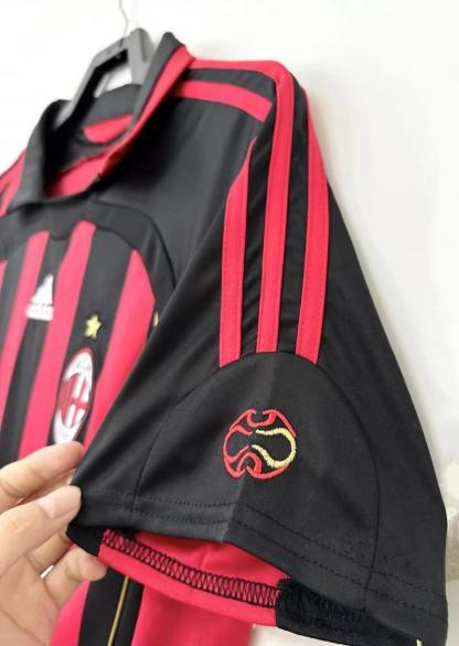 06/07 retro AC MILAN home S-XXL
