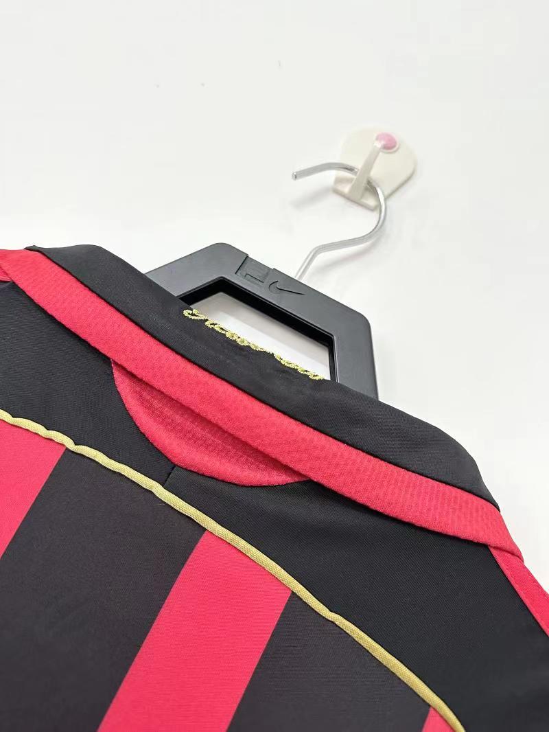 06/07 retro AC MILAN home S-XXL