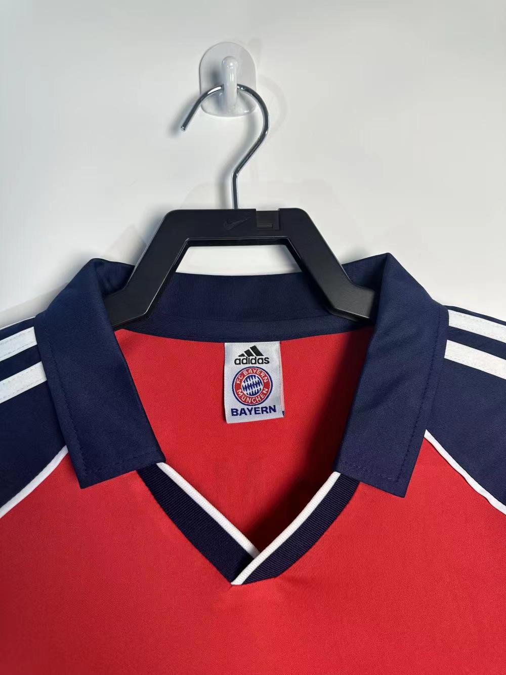 2000/01 Bayern home retro version S-XXL