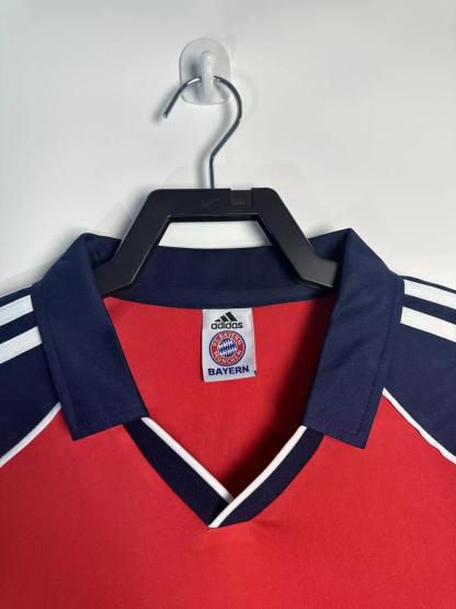 2000/01 Bayern home retro version S-XXL